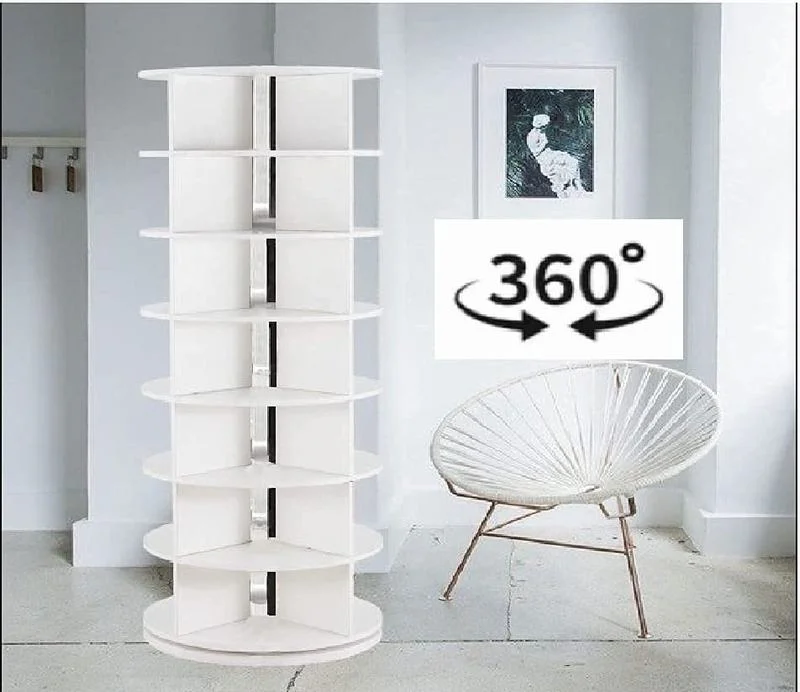 Multi-Functional 360 Degree Rotating Shoe Rack