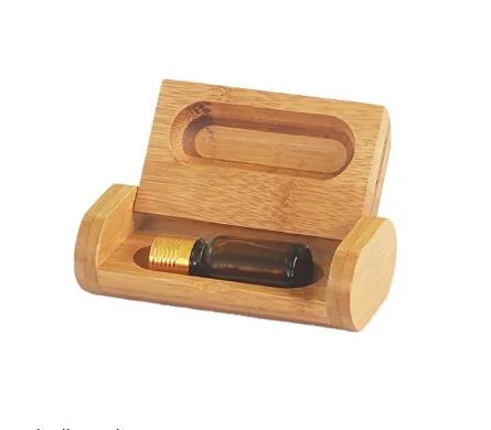 Bamboo Storage Box for Essential Oil Bottles
