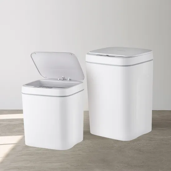 Hot Sale Square Sensor Waste Bin 6L 7L 10L Smart Trash Can 