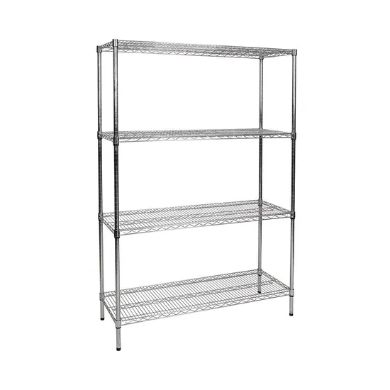 Hot Selling Chrome Kitchen Steel Display Wire Shelving 
