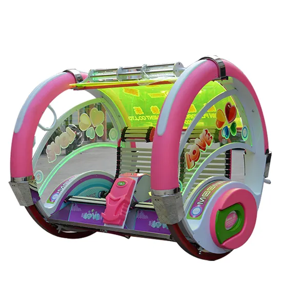 Outdoor Arcade Game Machine 2 Seats 360 Degree Rolling Car for Parties 