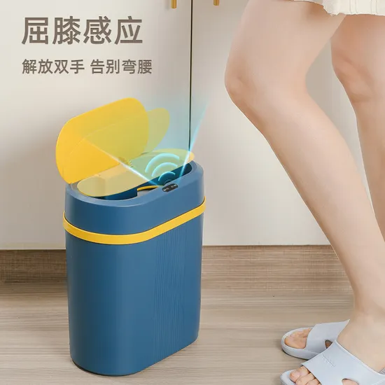 Automatic Sensor Dustbin Smart Sensor Electric Waste Bins Plastic Home Eco