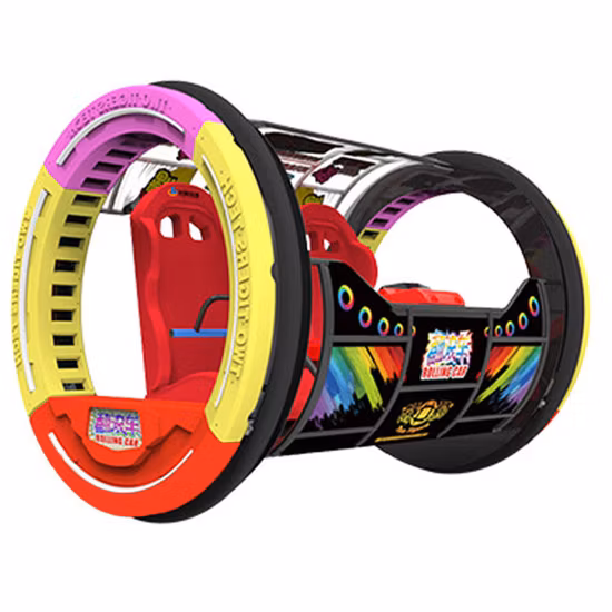 Rotation Rolling Ride Rocking Bus Le Bar Rides Children Amusement Bars 360 Degree Rotating Electric Happy Swing Car