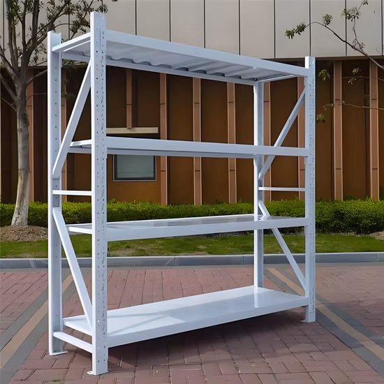 High Capacity Middle Duty Mulit Layer Shelf Industrial Warehouse Storage Rack
