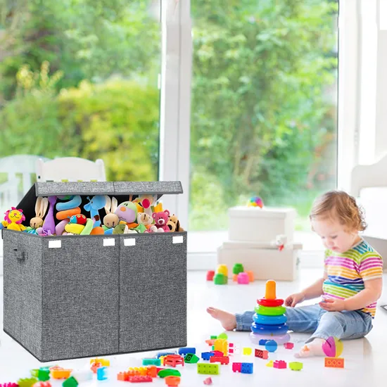 Fabric Toy Sundries Home Organizer Bins Toy Organizer 