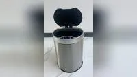 Joyclean Automatic Sensor Stainless Steel Touchless Trash Can Waste Bin Jt112s 12 Liter / 3.2 Gallon 