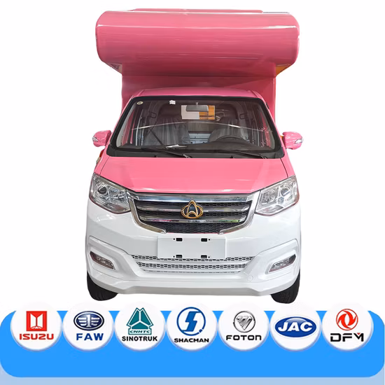 New Design Cold Drinks Barbecue Food Trailer Mobile Kitchen Vehicle Rolling Fast Dining Car